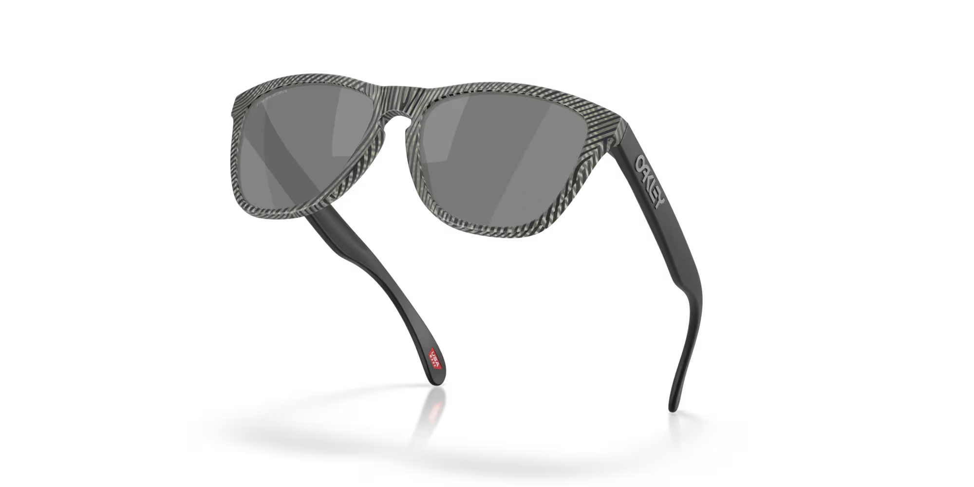 Oakley Frogskins 9013M055 Matte Grey INK Fingerprint Frame Prizm Black