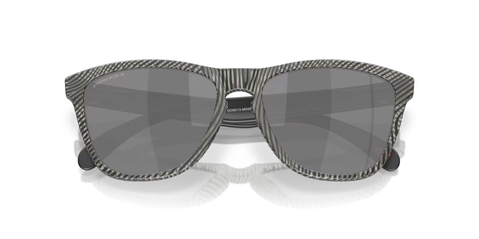 Oakley Frogskins 9013M055 Matte Grey INK Fingerprint Frame Prizm Black