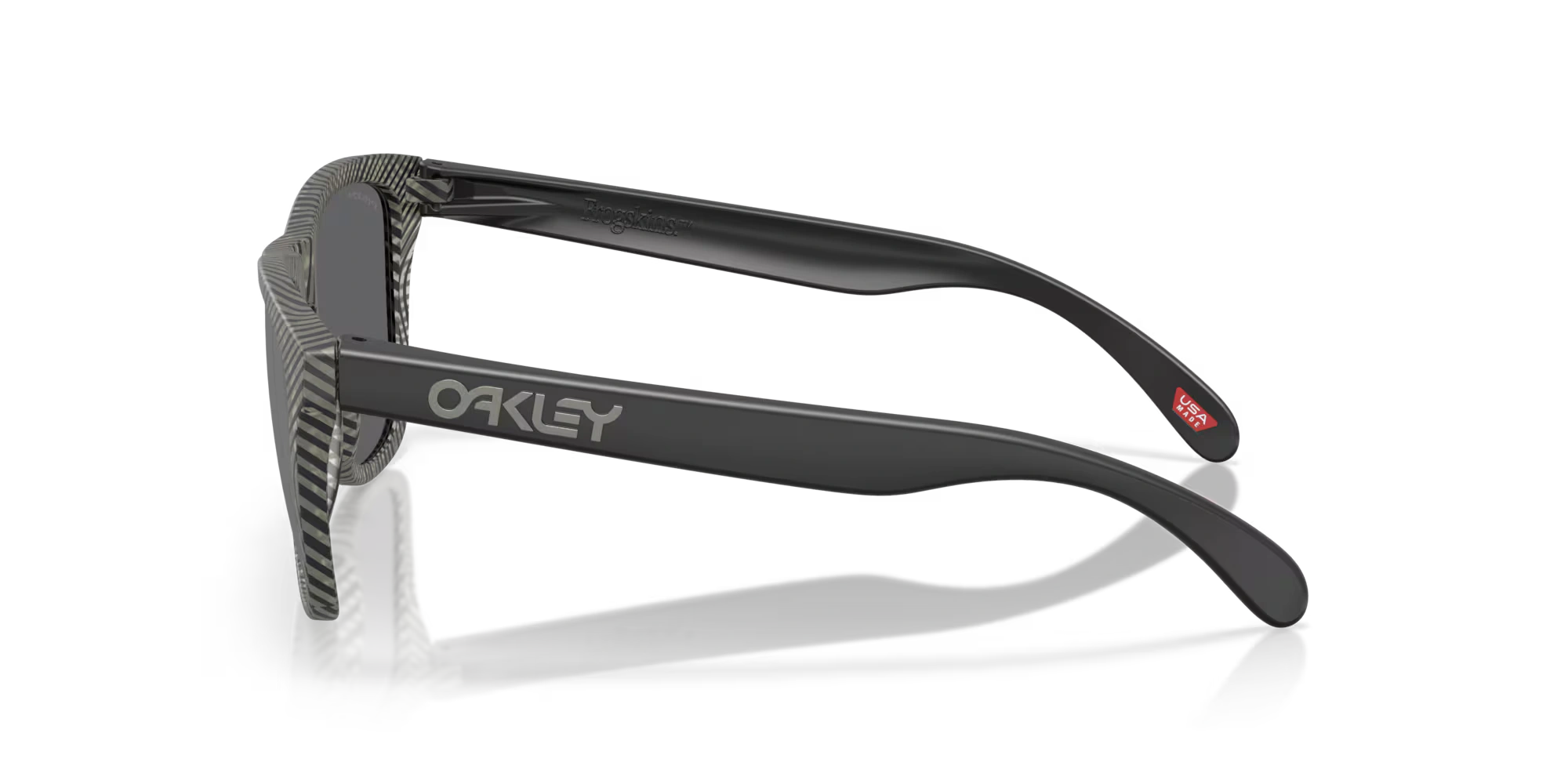 Oakley Frogskins 9013M055 Matte Grey INK Fingerprint Frame Prizm Black