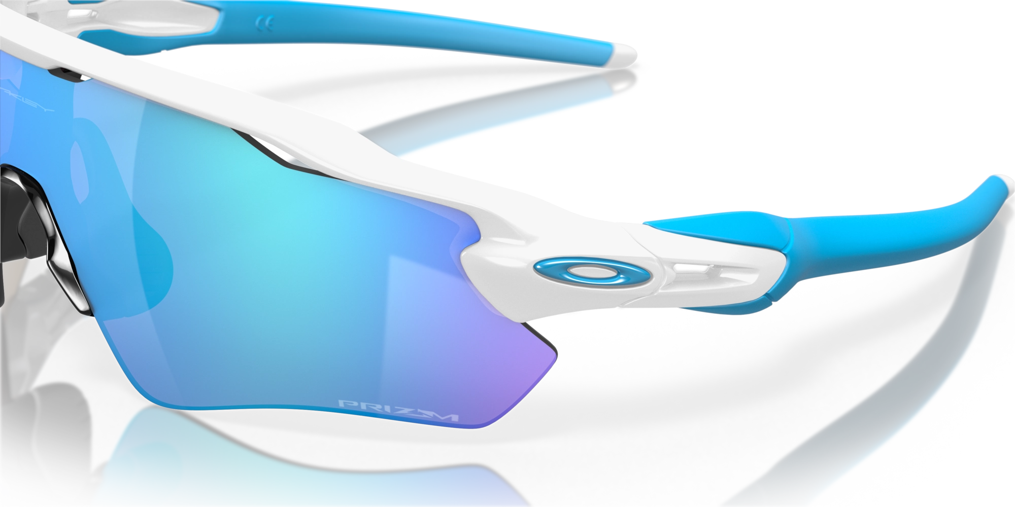 Oakley Radar Ev XS Path Polished White Prizm Sapphire