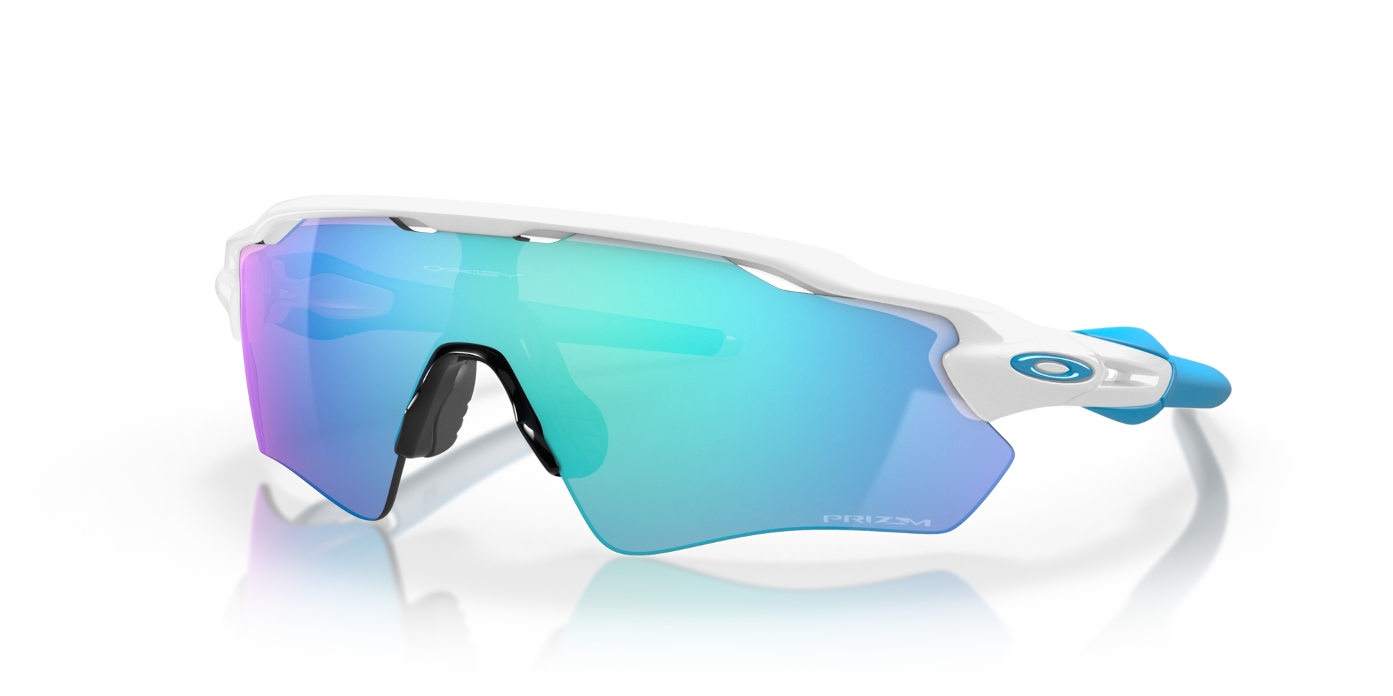 Oakley Radar Ev Path Polished White Prizm Sapphire