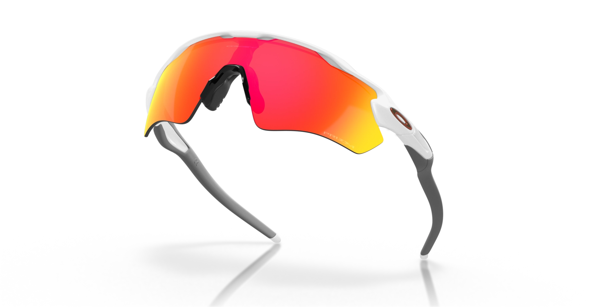 Oakley Radar Home Path Polished White Prizm Ruby