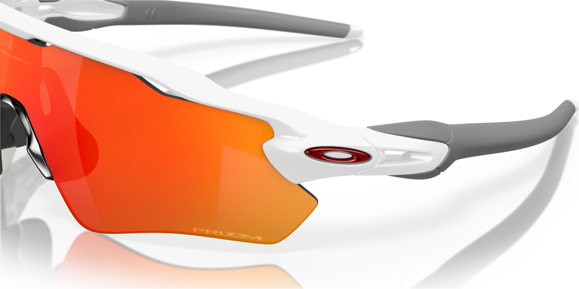 Oakley Radar Ev Path Polished White Prizm Ruby