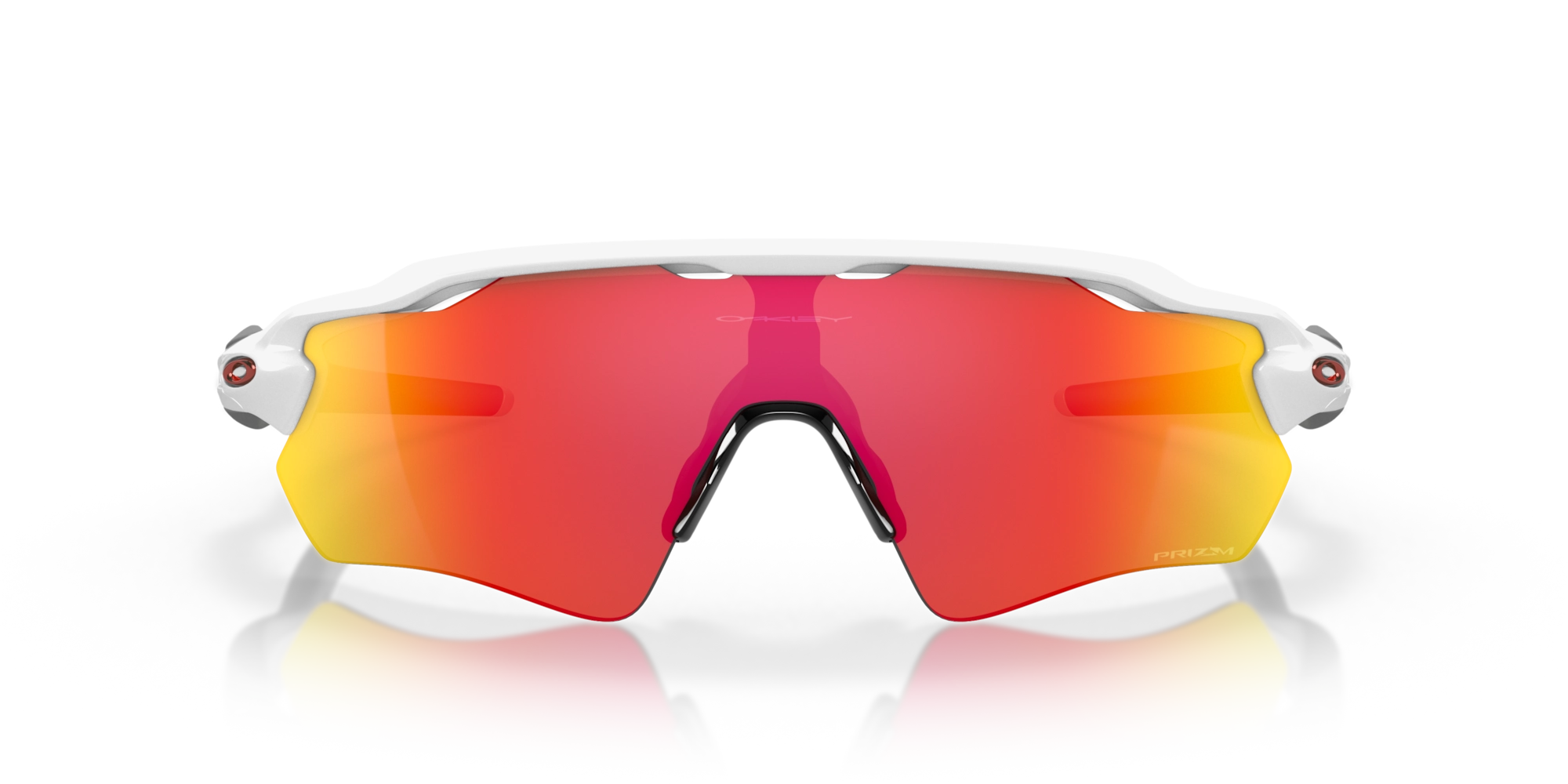 Oakley Radar Home Path Polished White Prizm Ruby