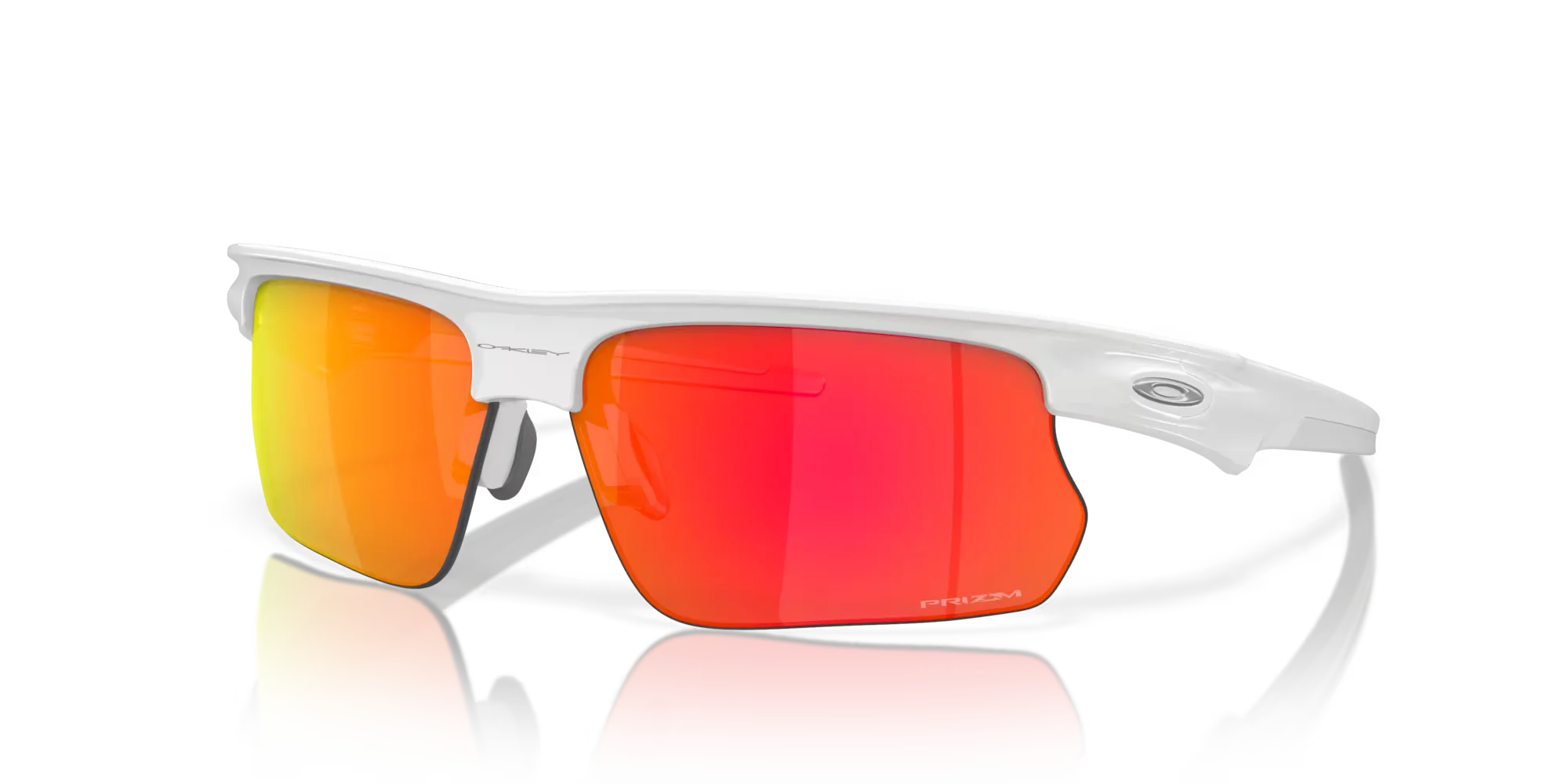 Oakley BiSphaera Matte White Prizm Ruby