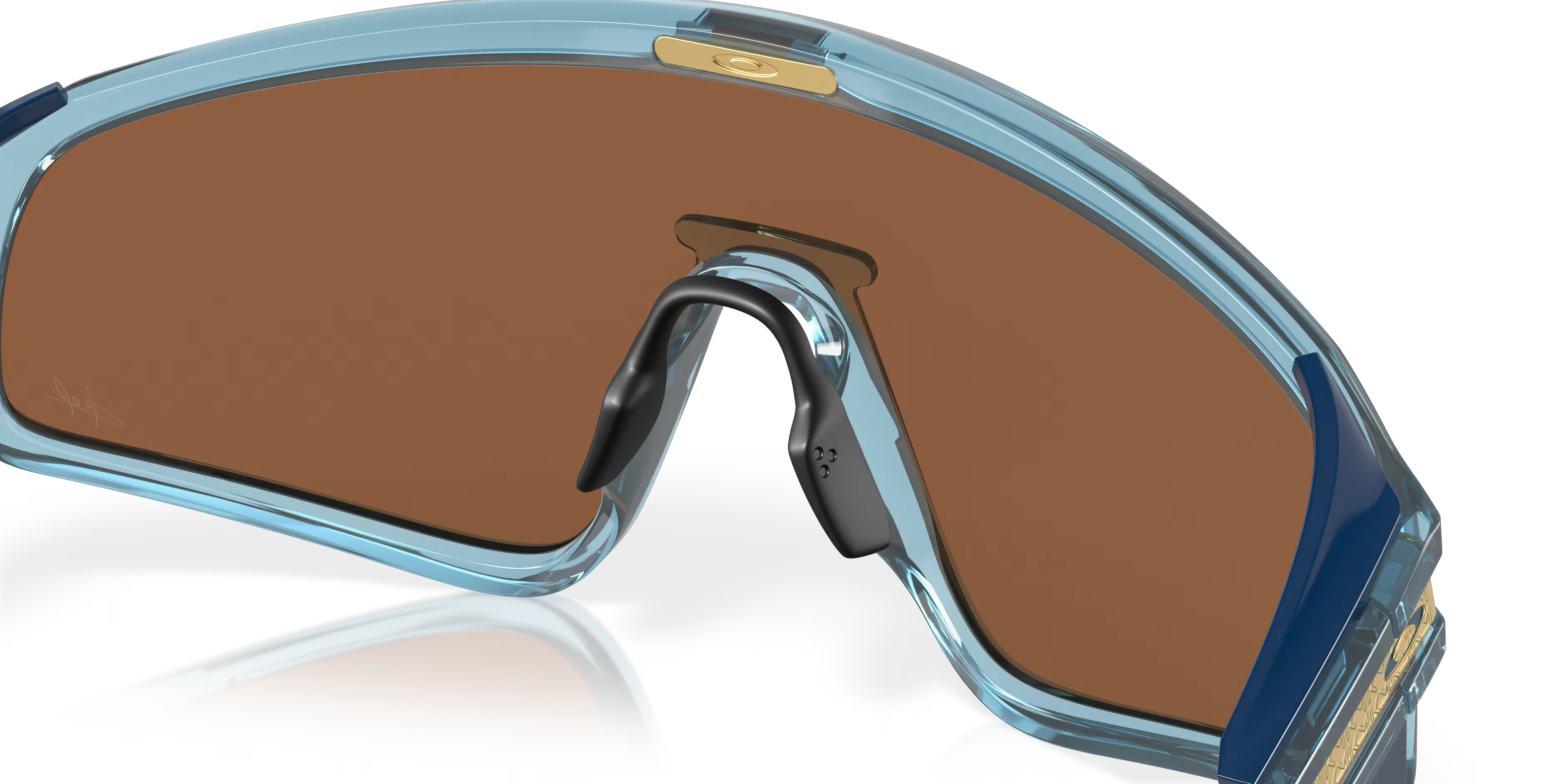 Oakley  Latch Panel Kylian Mbappé Signature Trans Stone Prizm Tungsten