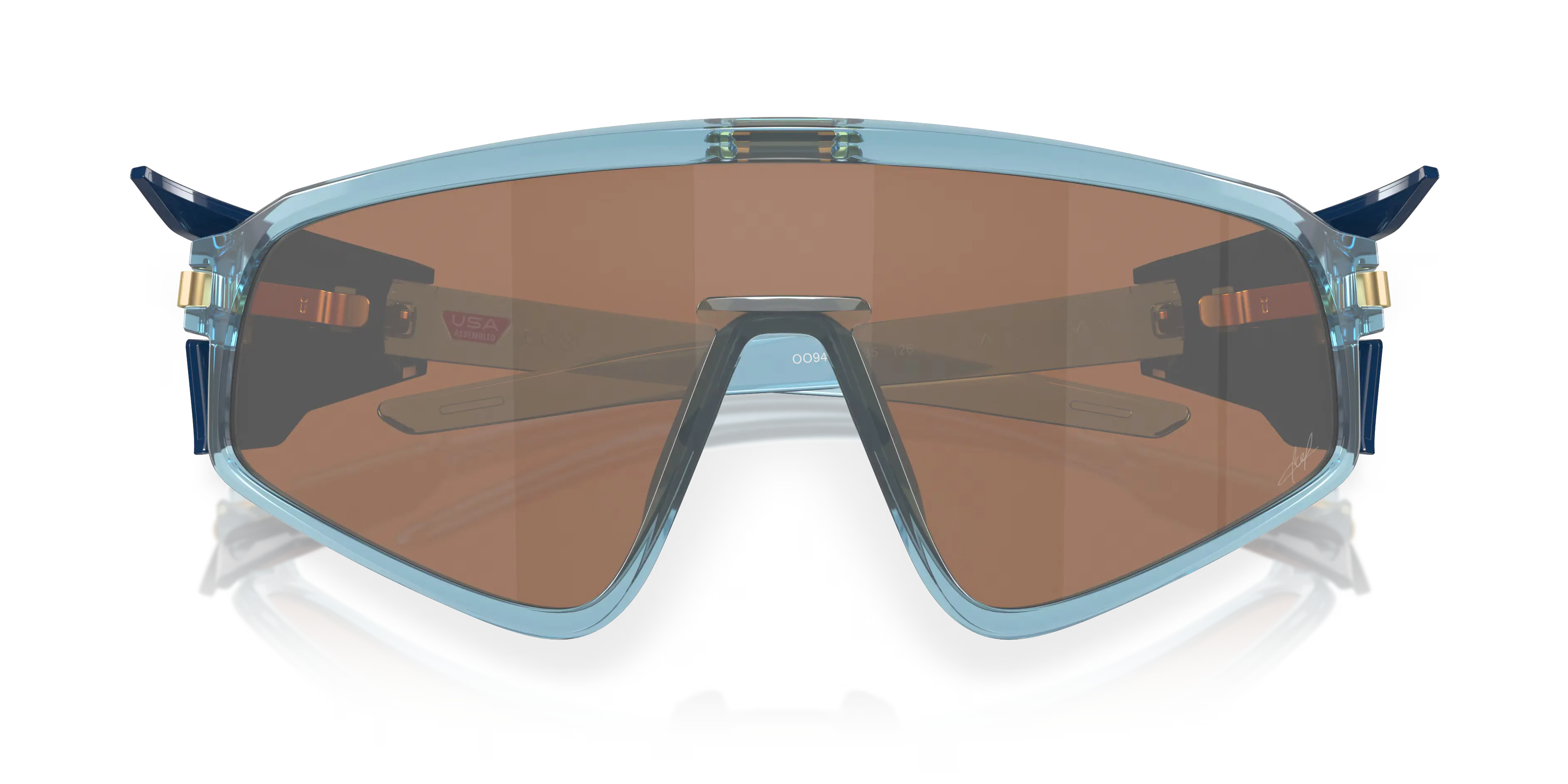 Oakley  Latch Panel Kylian Mbappé Signature Trans Stone Prizm Tungsten