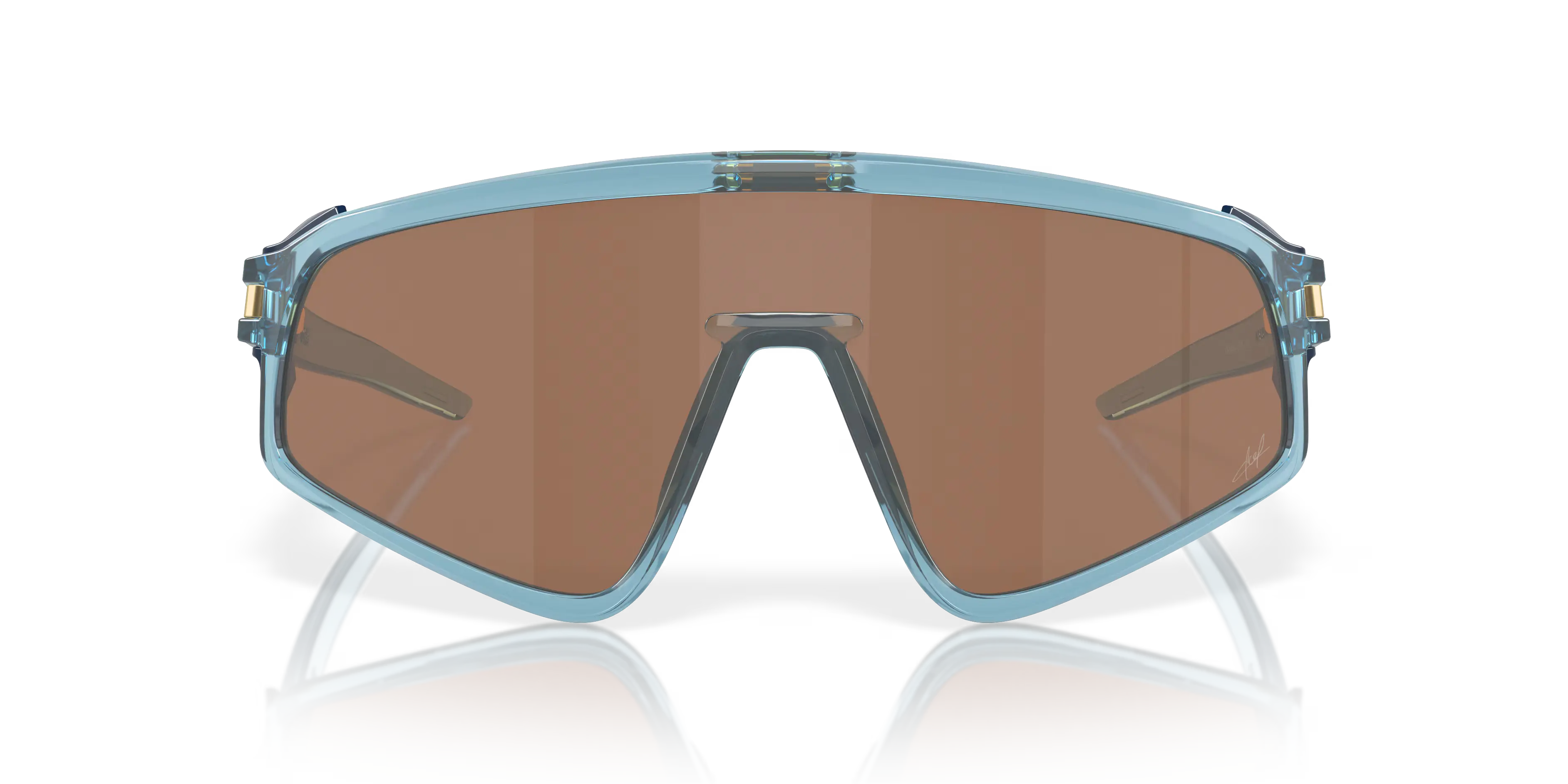 Oakley  Latch Panel Kylian Mbappé Signature Trans Stone Prizm Tungsten