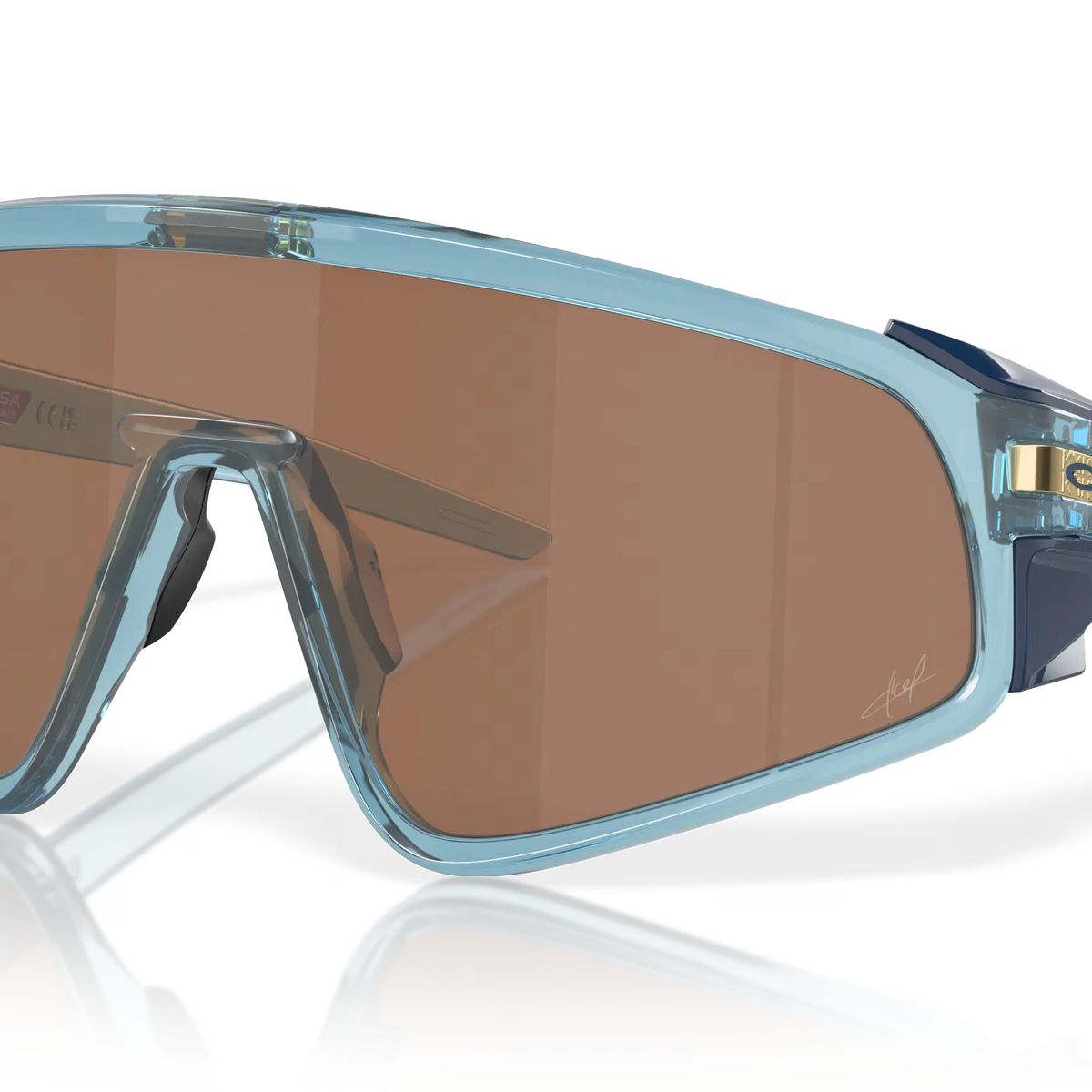 Oakley Latch Panel 940408 Kylian Mbappé Signature Trans Stone Prizm Tu