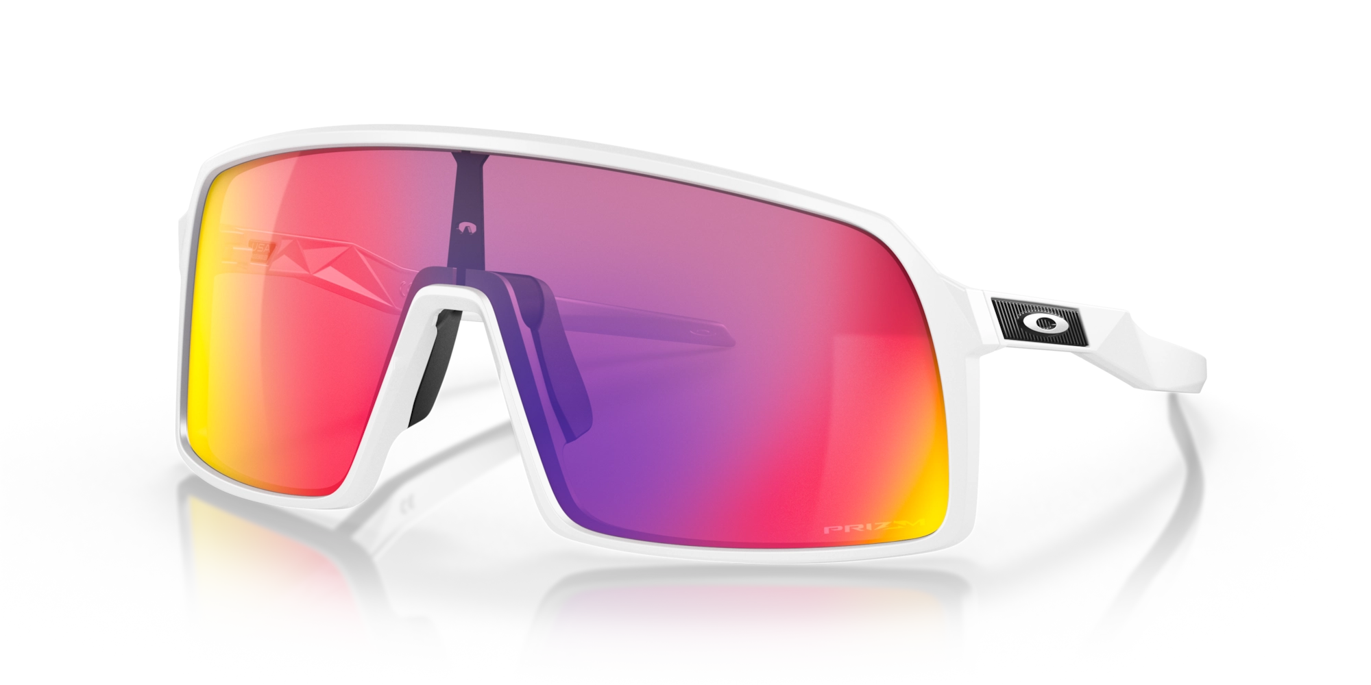 Oakley Sutro Matte White Prizm Road