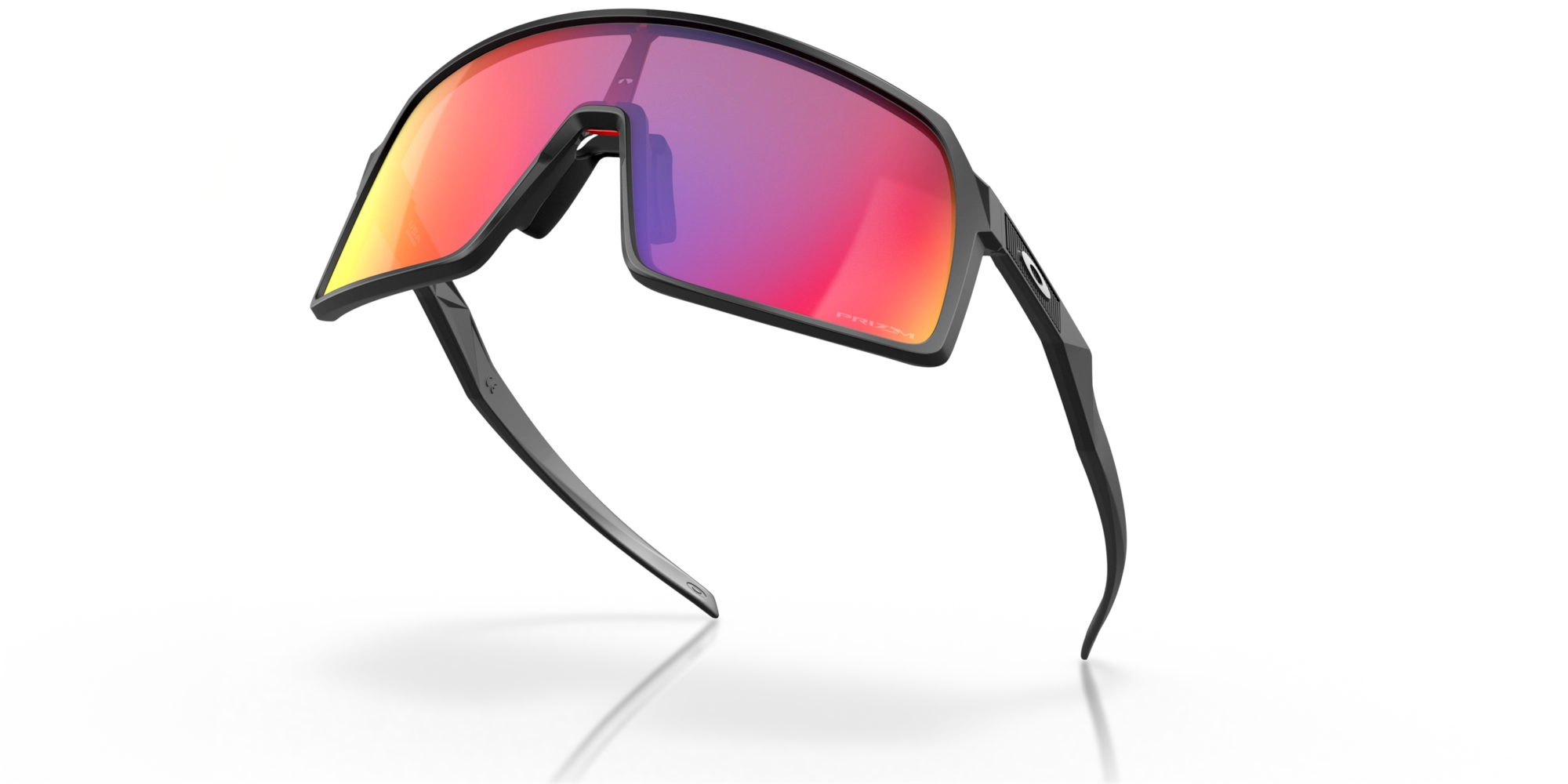 Oakley Sutro Cycling Sunglasses Matte Black Prizm Road 