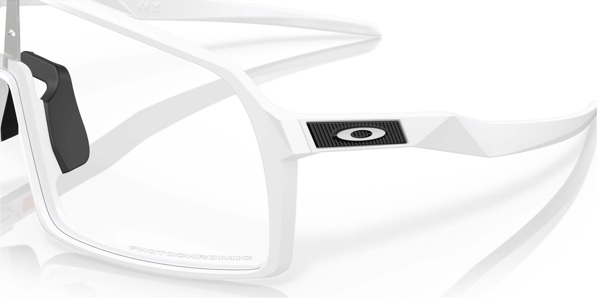 Oakley Sutro Matte White Clear Photochromic