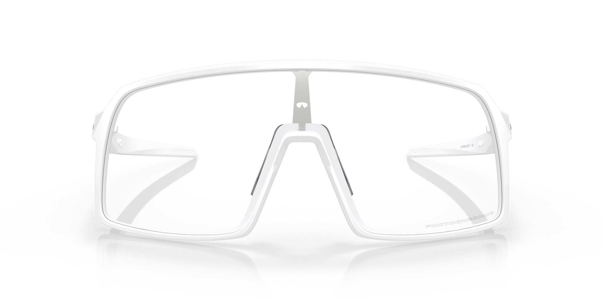 Oakley Sutro Matte White Clear Photochromic