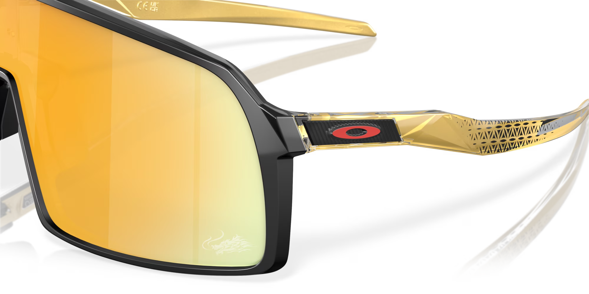 Oakley Sutro Lunar New Year Collection 9406B2 Matte Black Prizm 24K