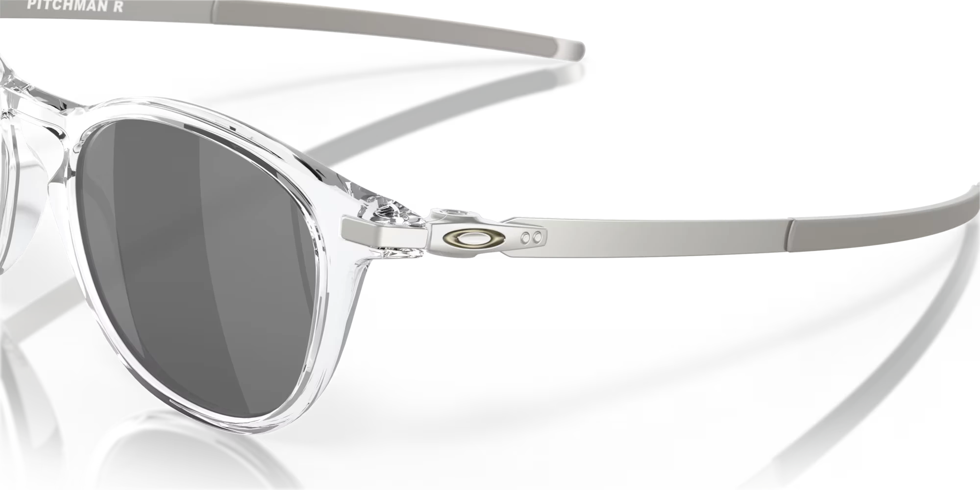 Oakley Pitchman R Polished Clear Frame Prizm Black