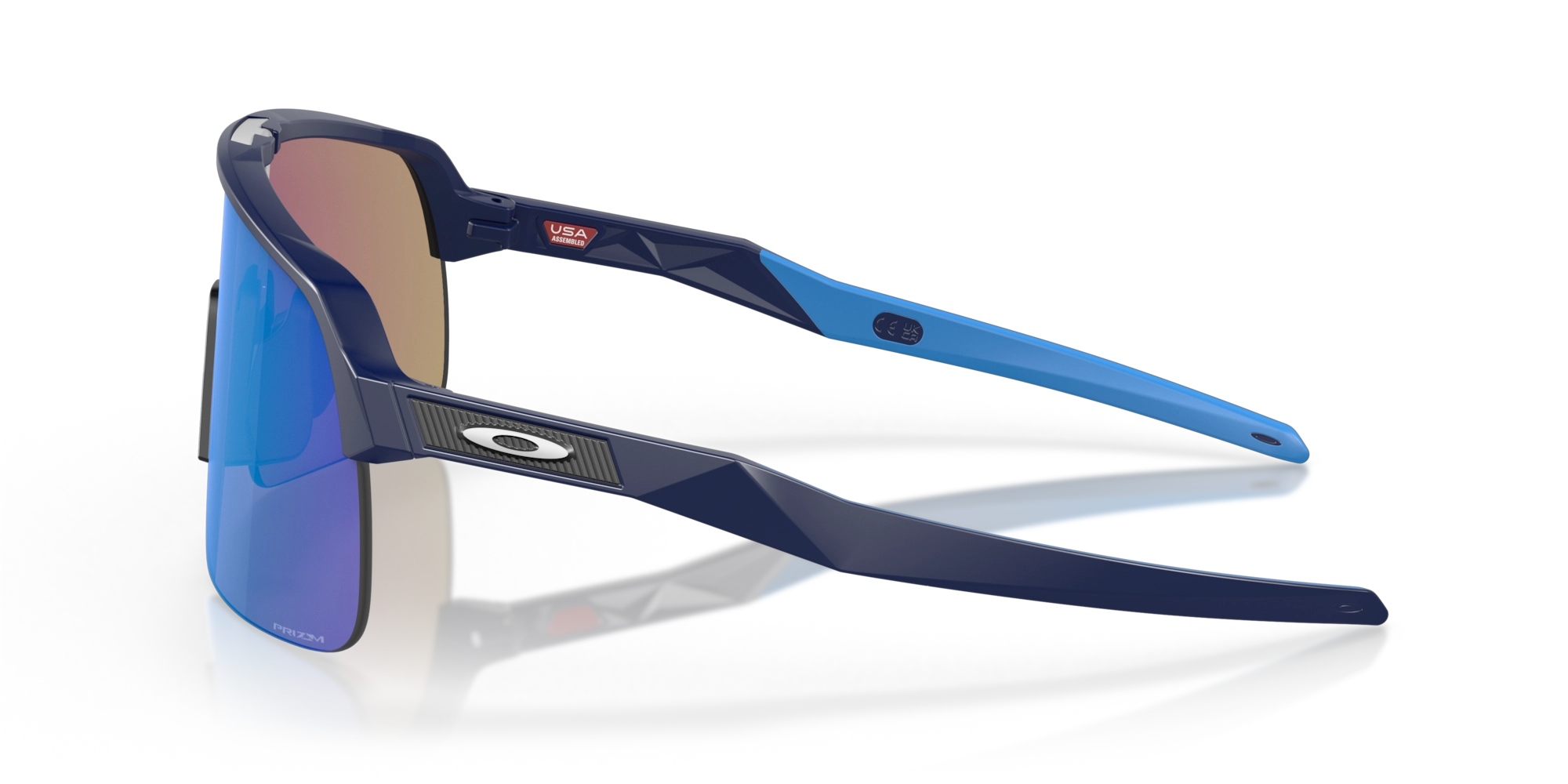 Oakley Sutro Lite Cycling Sunglasses Matte Navy Prizm Sapphire 