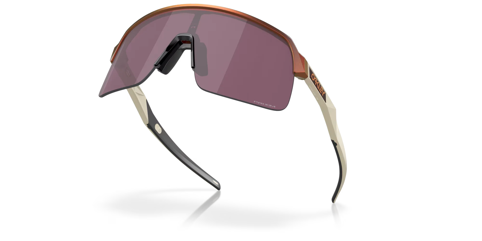 Oakley Sutro Lite Matte Red Gold Colorshift Prizm Road Black