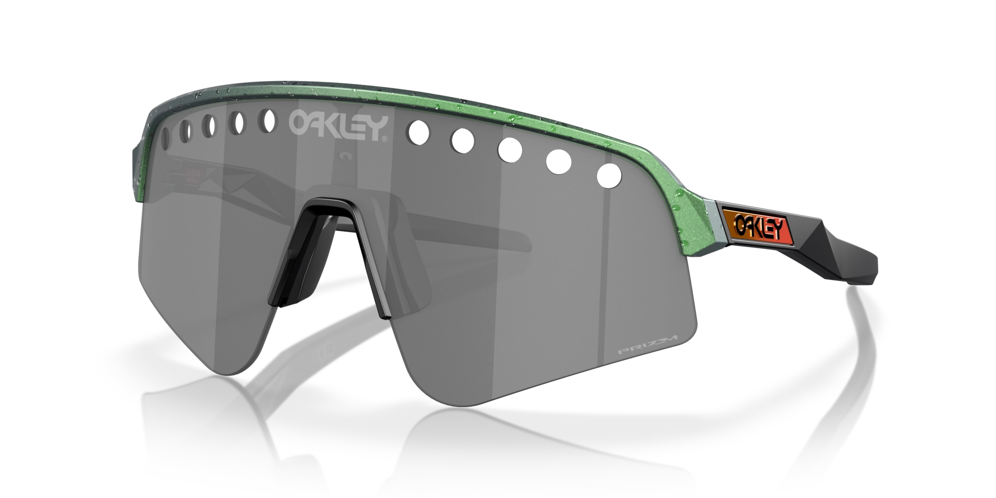 Oakley Sutro Lite Sweep Spectrum Gamma Green Prizm Black 