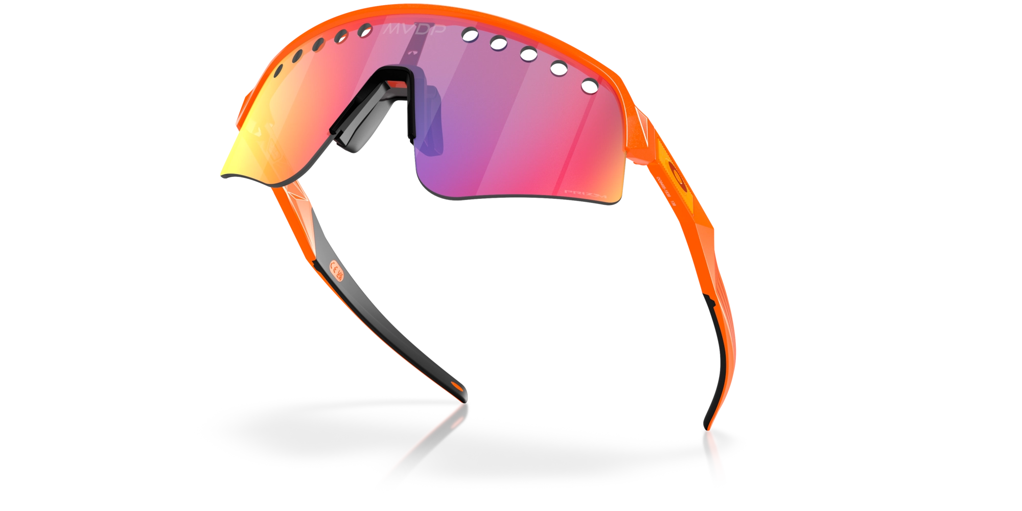 Oakley Sutro Lite Sweep MVDP Orange Sparkle Prizm Road