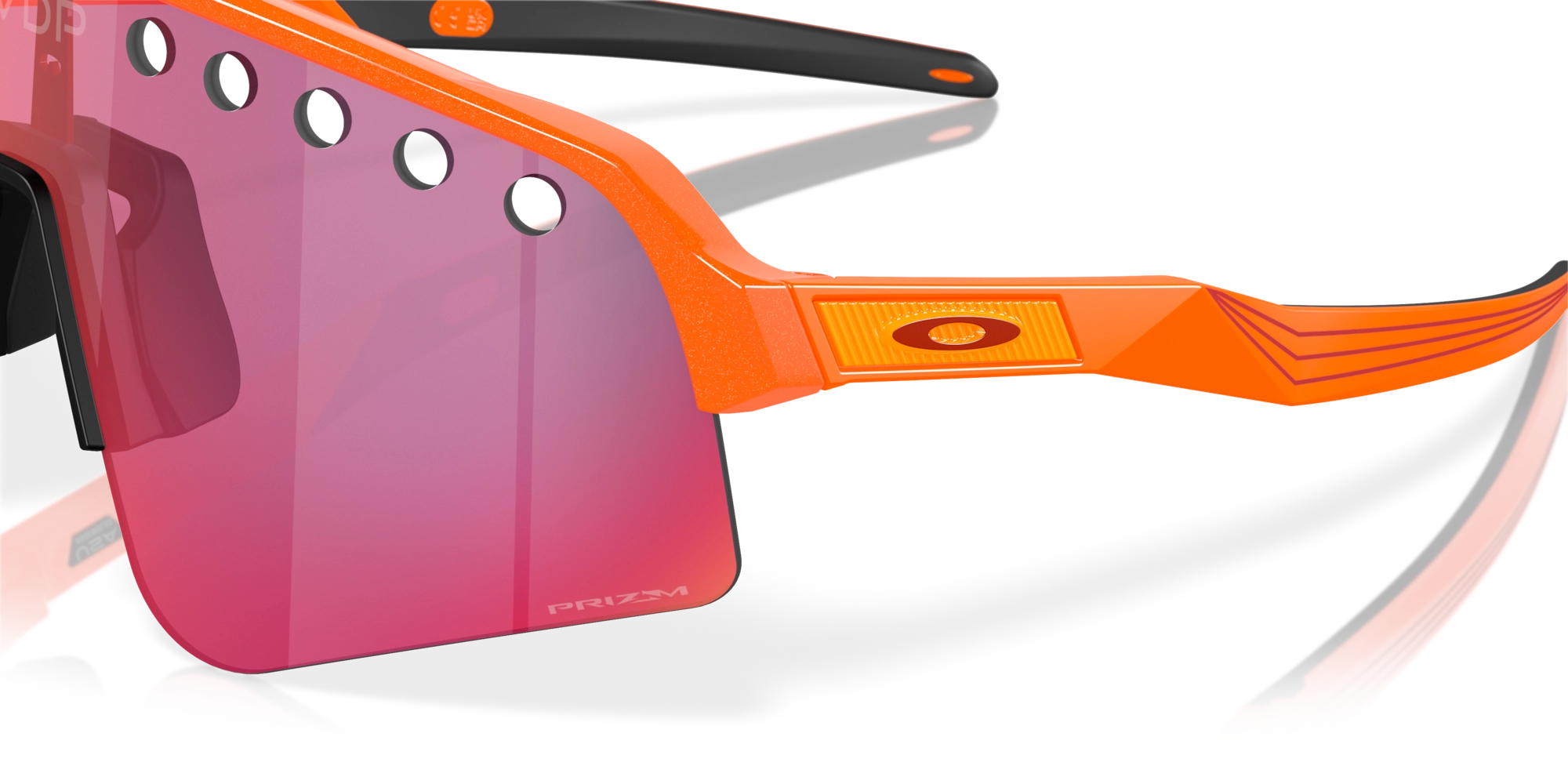 Oakley Sutro Lite Sweep MVDP Orange Sparkle Prizm Road