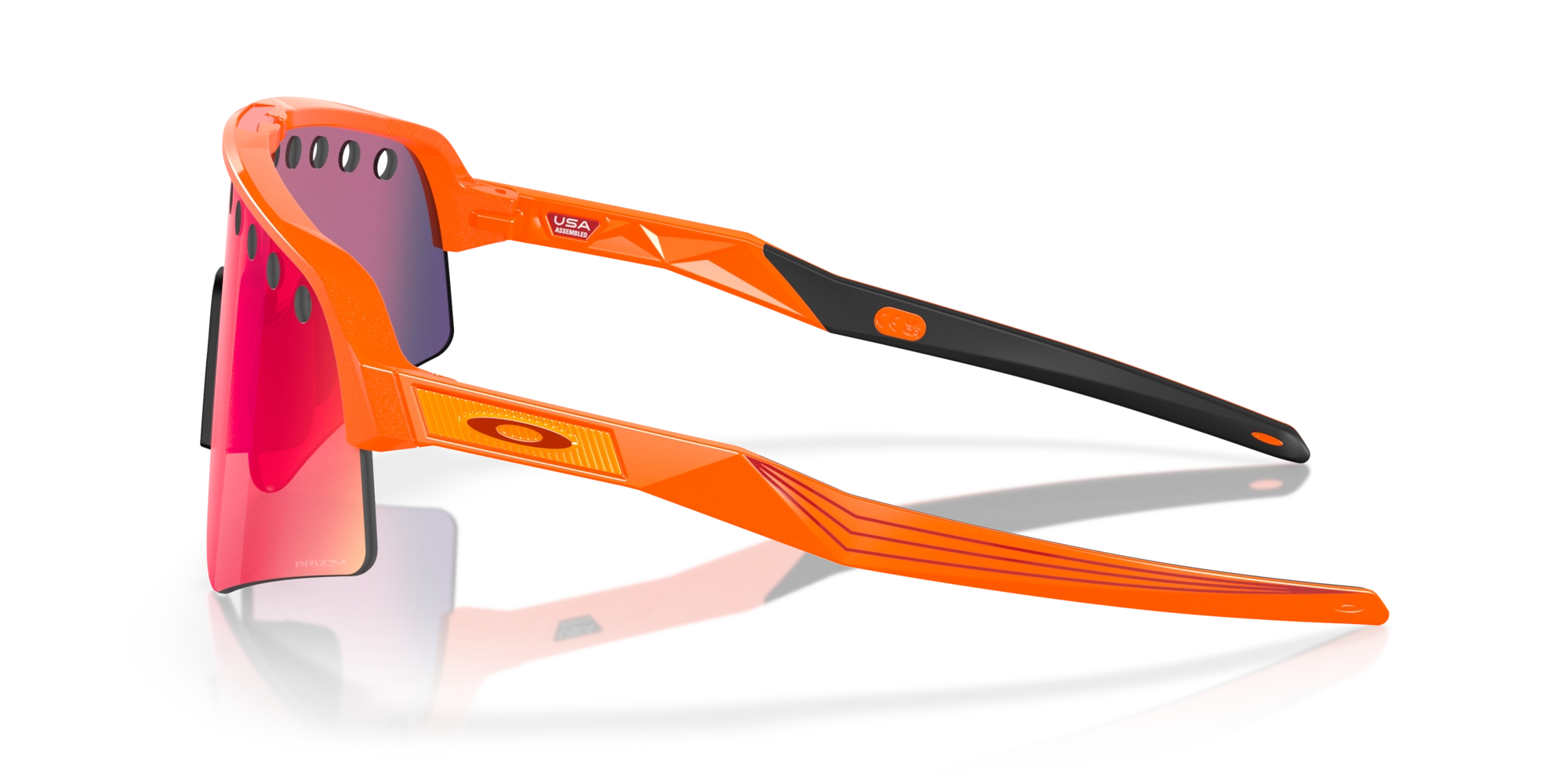 Oakley Sutro Lite Sweep MVDP Orange Sparkle Prizm Road