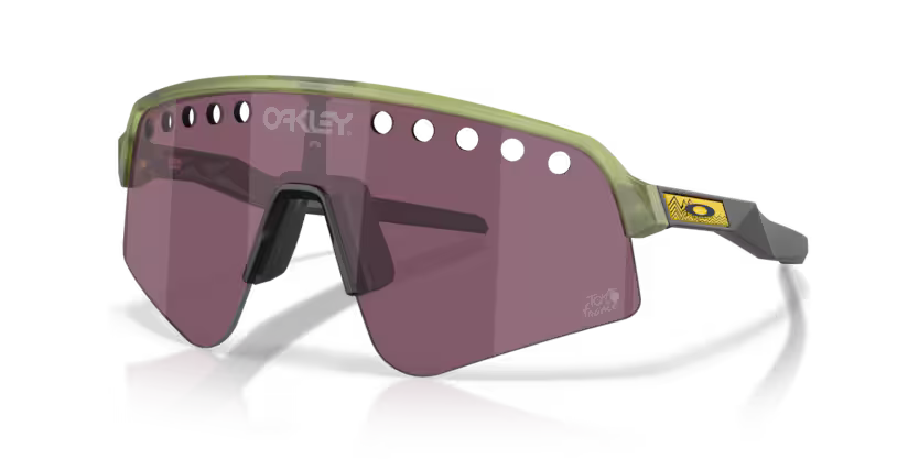 Oakley Sutro Lite Sweep Cycling Sunglasses Matte Navy Prizm Sapphire