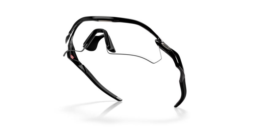 Oakley Radar Plate 949502 Polished Black Clear to Black Iridium Photochromic