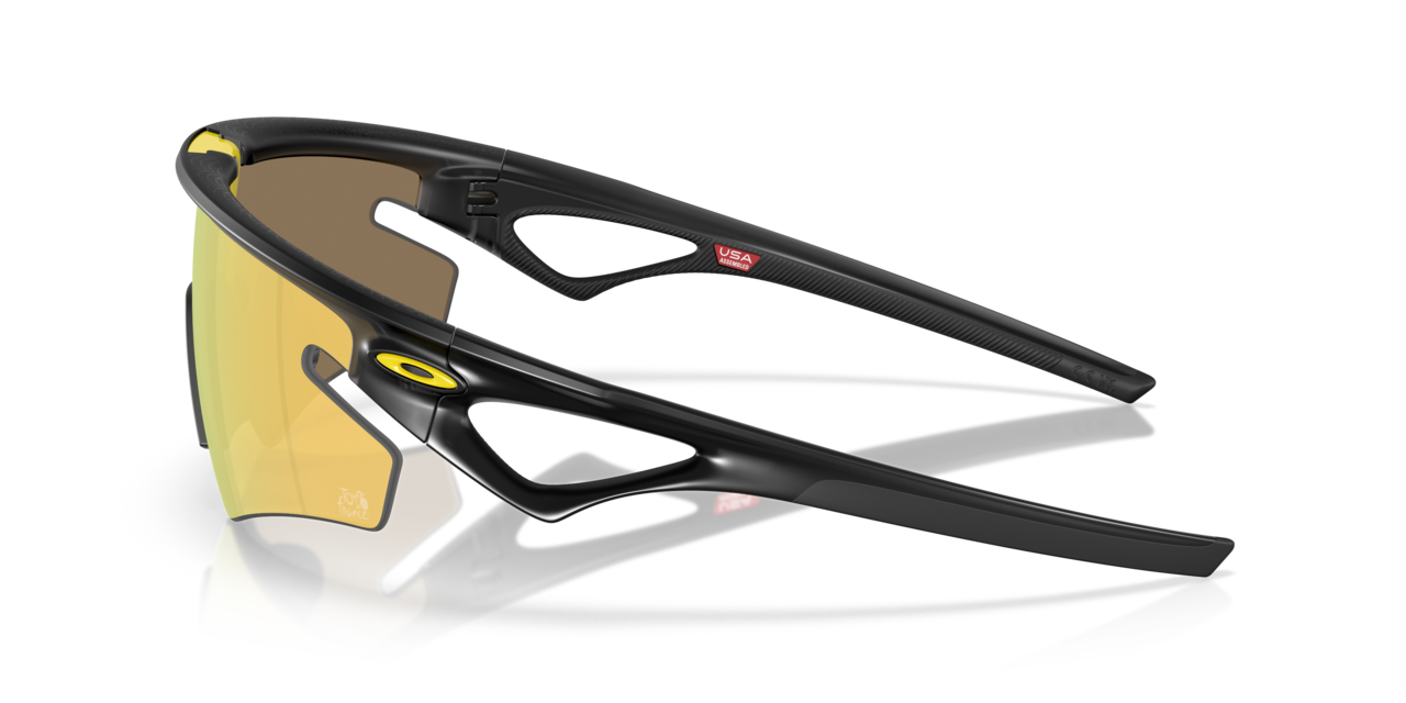 Oakley Sphaera Slash 949908 TDF Tour De France Matte Black Ink Prizm 24K Polarized