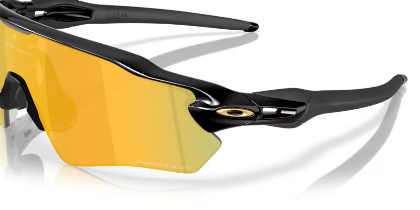 Oakley Radar EV S Path 951004 Polished Black Prizm 24K Polarized