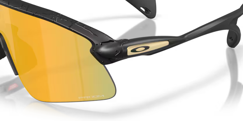 Oakley Stunt Devil Gridiron Collection 951716 Matte Black Splatter Prizm 24K