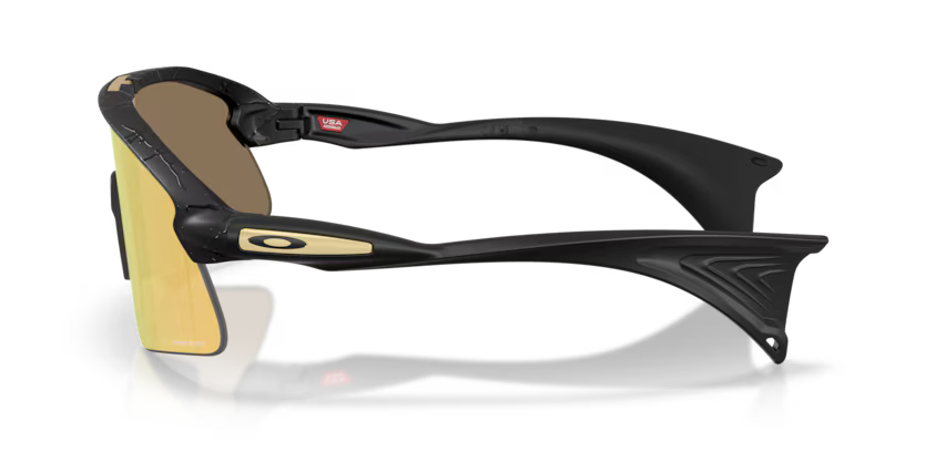 Oakley Stunt Devil Gridiron Collection 951716 Matte Black Splatter Prizm 24K