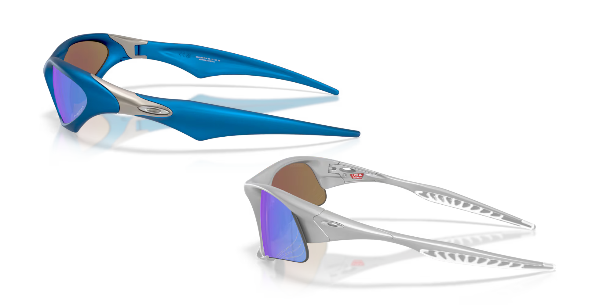 Oakley MUZM Scar & Suture Jacket 9526M Electric Blue 2K Prizm Sapphire Limited Edition Set