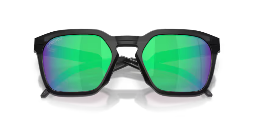 Oakley X Aston Martin Aramco F1 Team HSTN SQ 953313 Matte Black Ink Prizm Jade