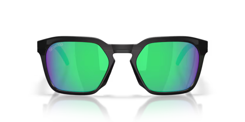 Oakley X Aston Martin Aramco F1 Team HSTN SQ 953313 Matte Black Ink Prizm Jade