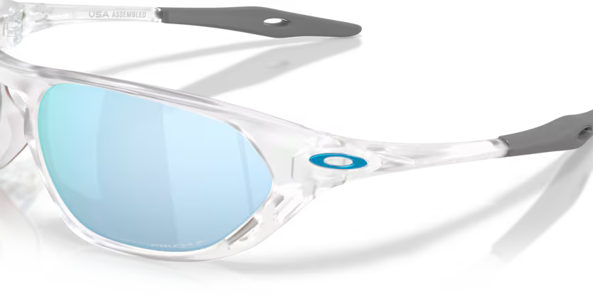 Oakley Cage Jacket 953702 Matte Clear Prizm Deep Water Polarized