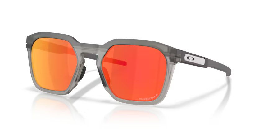 Oakley HSTN SQ 2.0 955506 Matte Grey Smoke Prizm Ruby Polarized