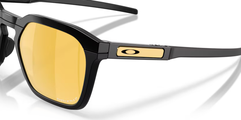 Oakley HSTN SQ 2.0 955507 Polished Black Prizm 24K Polarized