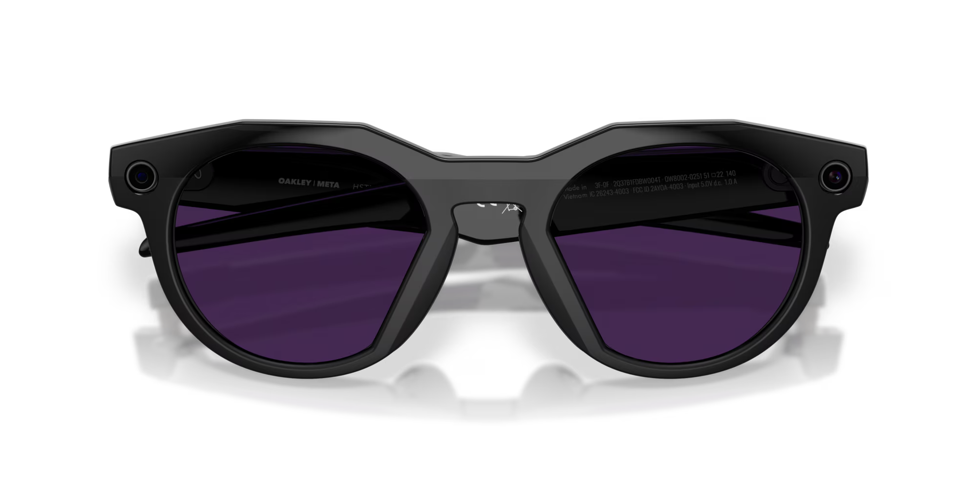 Oakley Meta HSTN OW8002-0251 Black Transitions Amethyst AI Güneş Gözlüğü