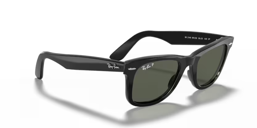 Ray-Ban Original Wayfarer 0RB2140 901/58 Black G-15 Green Polarized Güneş Gözlüğü