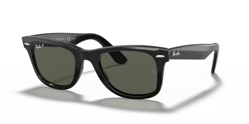 Ray-Ban Original Wayfarer 0RB2140 901/58 Black G-15 Green Polarized Güneş Gözlüğü