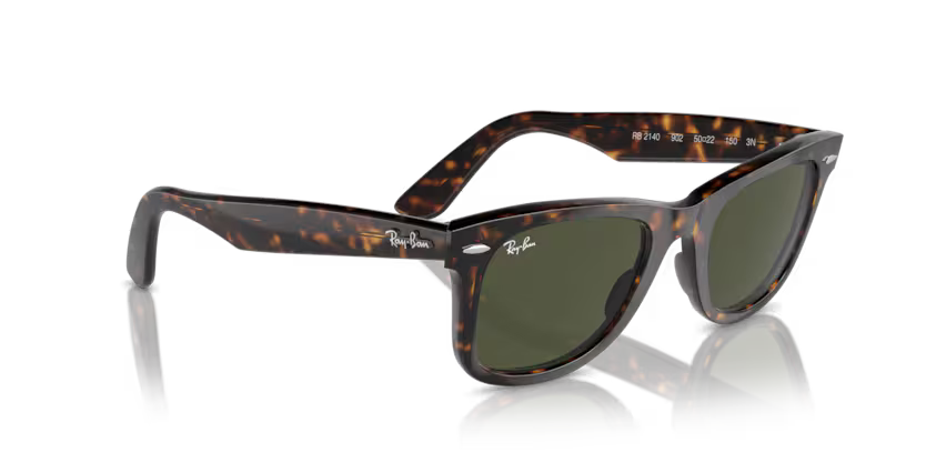 Ray-Ban Original Wayfarer 0RB2140 902 Tortoise G-15 Green Güneş Gözlüğü