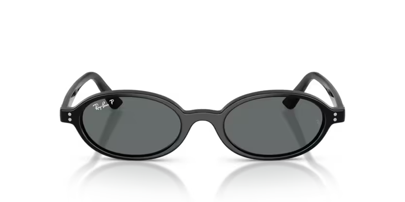 Ray-Ban 0RB4472 667781 48 Black Dark Grey Polarized Güneş Gözlüğü
