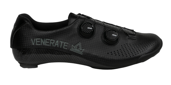 VENERATE ROAD 2.0 Karbon Fırınlanabilir Yol Bisikleti Ayakkabısı (Siyah)