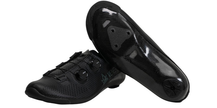 VENERATE ROAD 2.0 Karbon Fırınlanabilir Yol Bisikleti Ayakkabısı (Siyah)