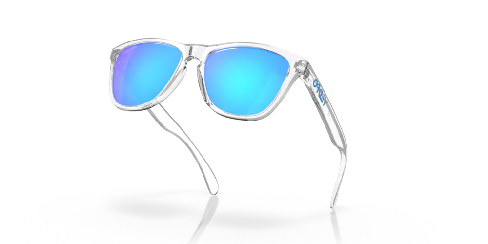 Oakley Frogskins Crystal Clear Prizm Sapphire