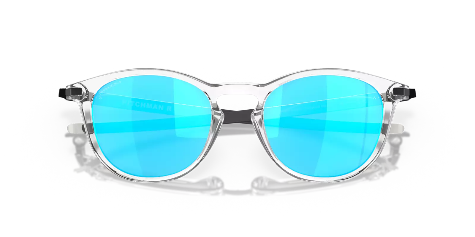 Oakley Pitchman R Polished Clear Prizm Sapphire