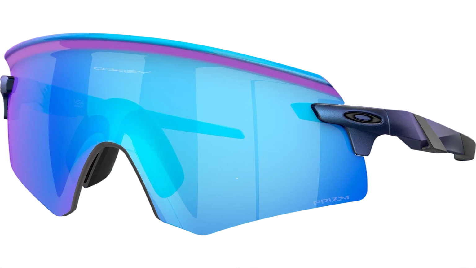 Oakley Encoder Matte Cyan Blue ColorShift Prizm Sapphire