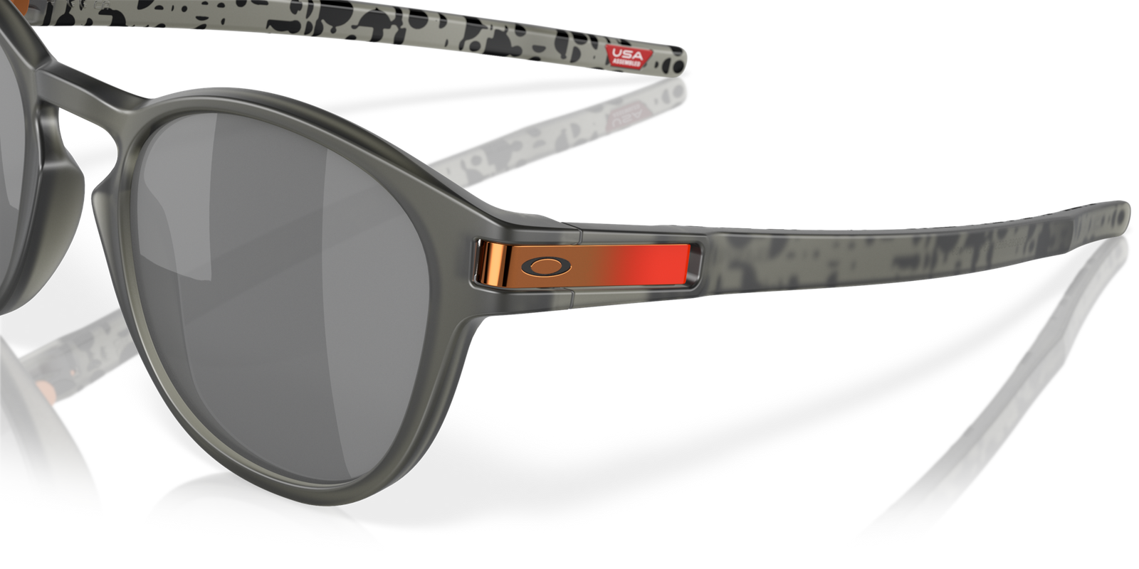 Oakley Latch Matte Grey Smoke Prizm Black