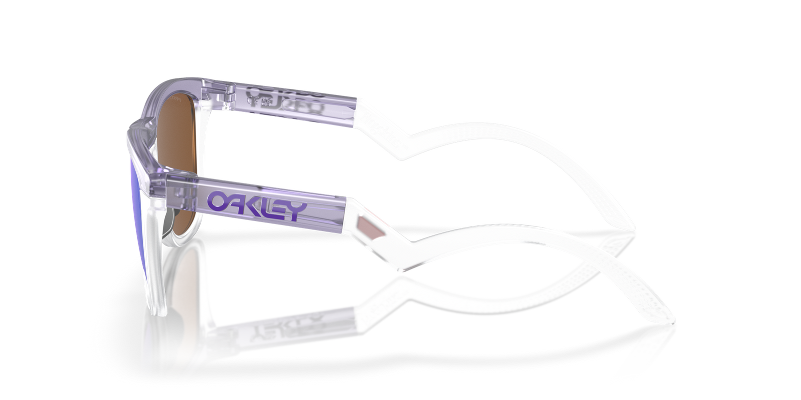 Oakley Frogskins Hybrid Matte Lilac Clear Prizm Violet