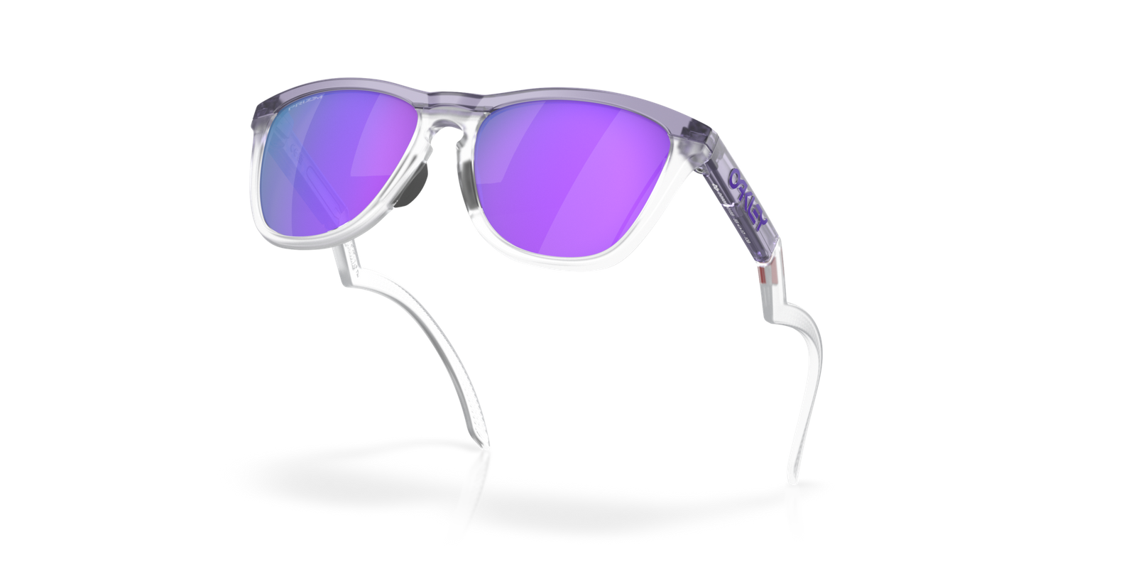 Oakley Frogskins Hybrid Matte Lilac Clear Prizm Violet